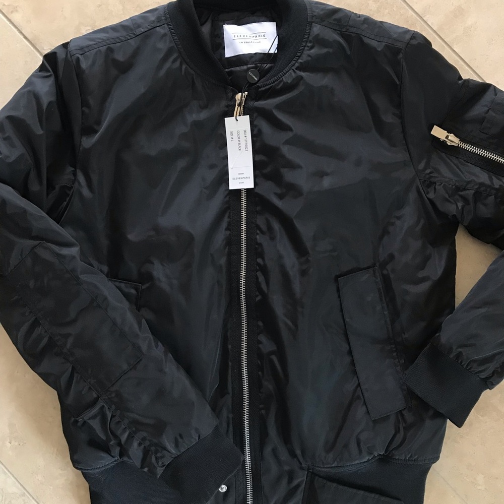 Never worn Elevenparis Men’s Bomber Jacket
